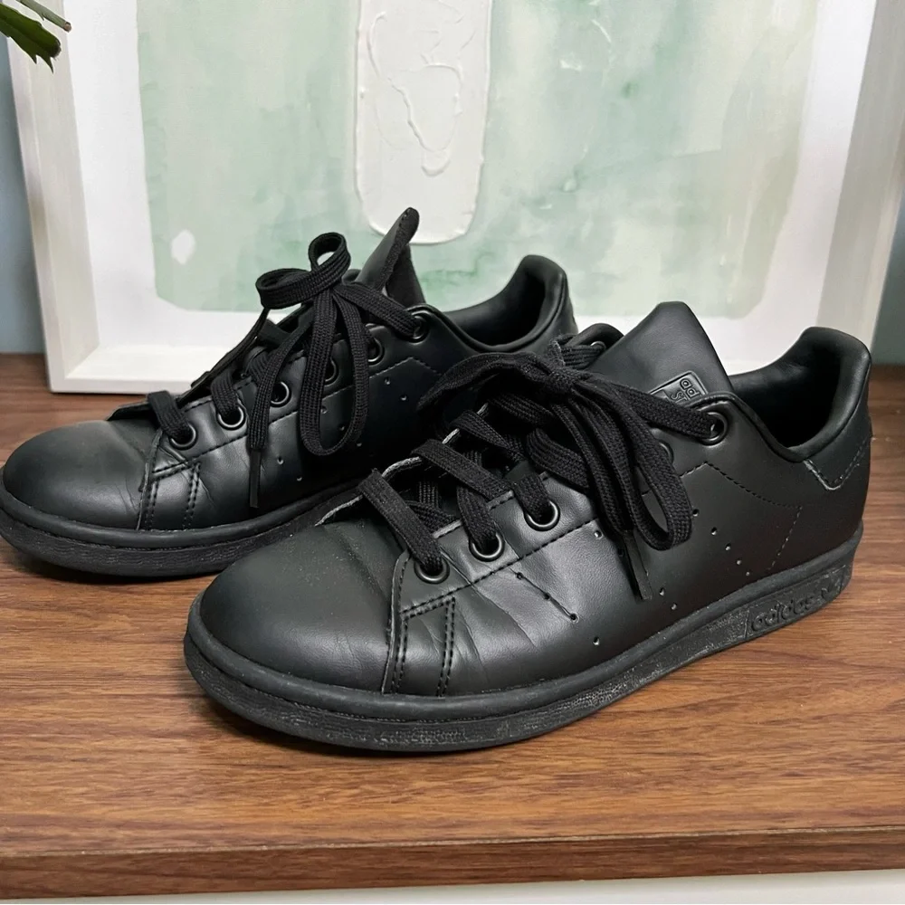 adidas | Shoes | Adidas Stan Smith Womens Size 5 Black | Poshmark